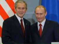 Володимир Путін і Джордж Буш-молодший. Фото www.golosameriki.com
