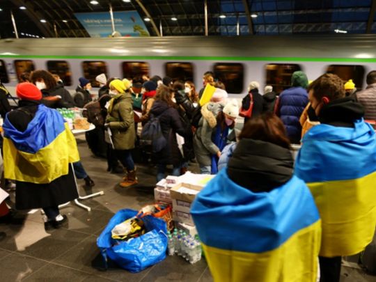 украинские беженцы