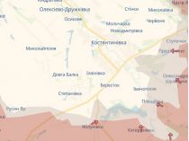 В Константиновке штурмовые группы РФ пытаются закрепиться на окраине города - Фото: DeepState