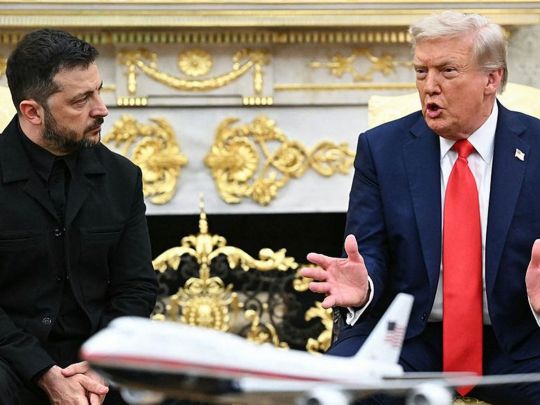 Зеленский и Трамп