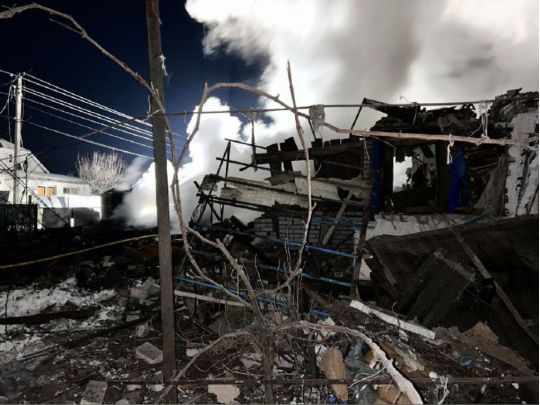 Славутич залишився без світла внаслідок російської атаки, фото ДСНС