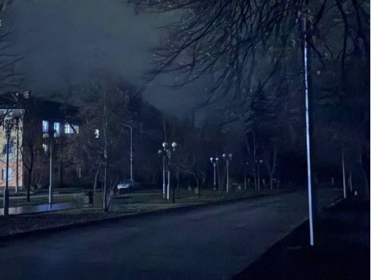 Дніпро у повному блекауті, фото Суспільне