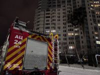 На Київ летіла балістика, крилаті ракети та дрони-камікадзе. Фото ДСНС