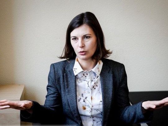 Соучредитель и исполнительный директор Центра противодействия коррупции Дарья Каленюк