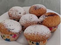 Кексы с изюмом