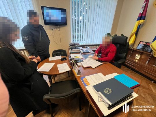 Обшук у кабінеті міського голови Первомайська Миколаївської області Олега Демченка 