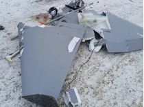 «Шахед» з терміналом Starlink. Фото з тг-каналу Сергія Бескрестнова