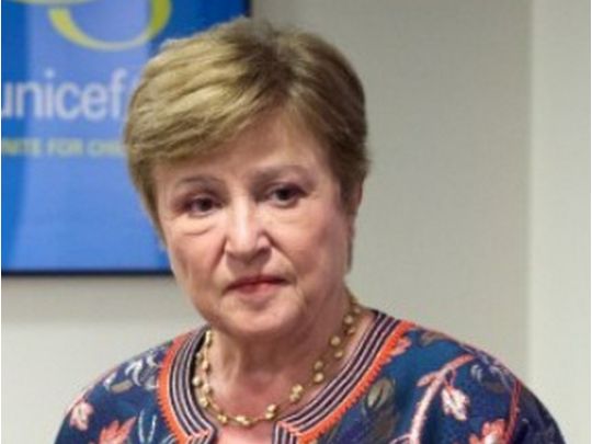 Директор-распорядитель МВФ Кристалина Георгиева. Фото president.gov.ua