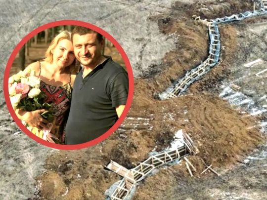 Юлія Нейман та Ігор Папуч будують фортифікації для ЗСУ