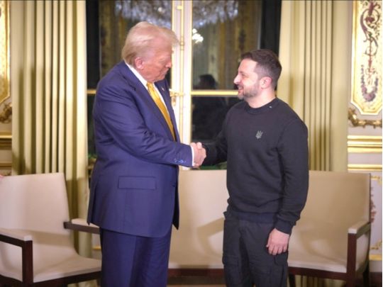 Дональд Трамп та Володимир Зеленський