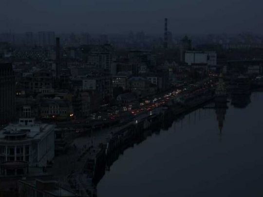 Блэкаут в Киеве. Фото из открытых источников