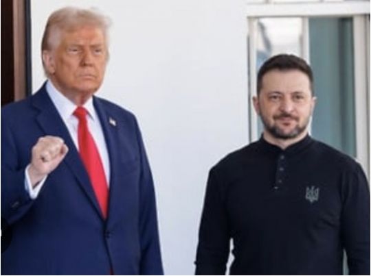 Зустріч Трампа і Зеленського тривала понад годину, фото з відкритих джерел