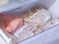 Мясо в морозилке