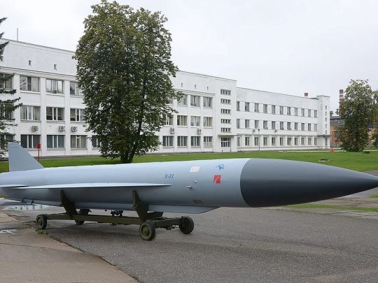 Ракета "Х-22" способна нести ядерную боеголовку. Фото из Википедии