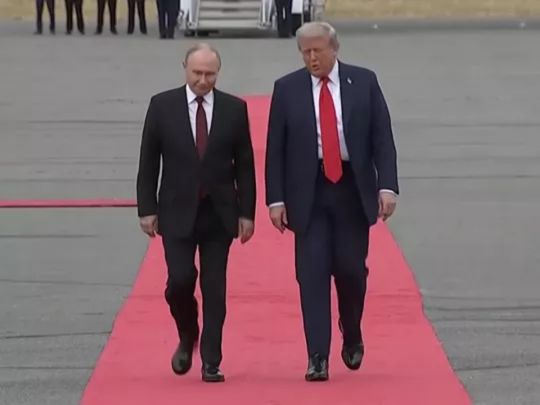 У Білому домі помітили нове фото Трампа з Путіним