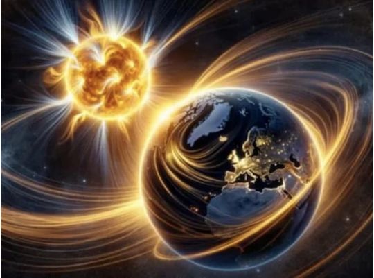 Магнитная буря ожидается 13 февраля, фото интернет