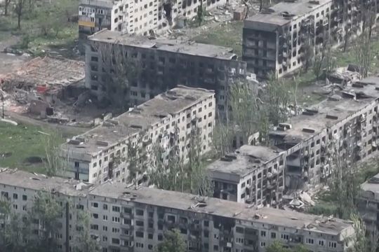 Часов Яр в Донецкой области полностью уничтожен