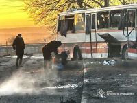 Російський дрон атакував зміну шахтарів. Фото ДСНС