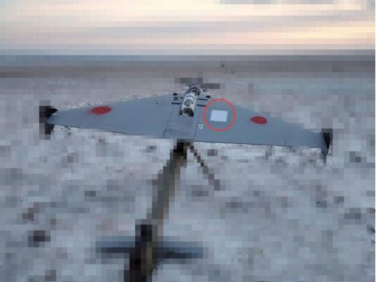 «Старлінк» на російському БпЛА. Фото зі сторінки Сергія Бескрестнова у соцмережі