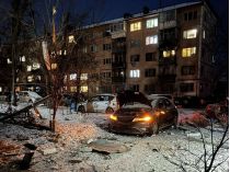 Нічна атака на Київ 3 лютого&nbsp;— Фото: Нацполіція України