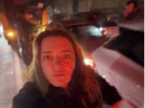 Наталія Могилевська потрапила у ДТП 2 лютого у Києві&nbsp;— Фото: скріншот відео