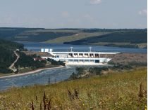 Вид на Дністровську ГЕС-1