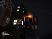 В столиці пошкоджень зазнала житлова забудова. Фото ДСНС