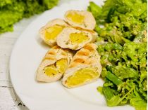 Курячий рулет із апельсином