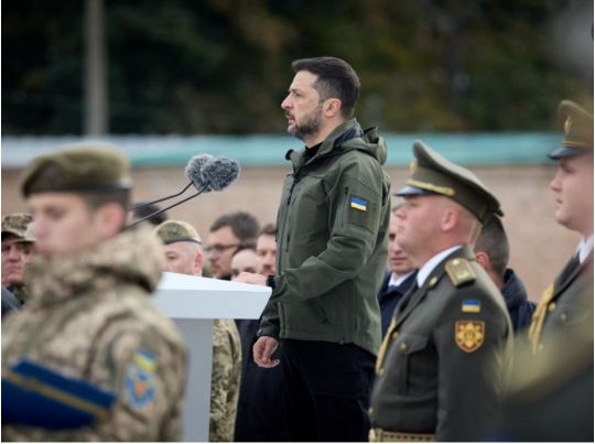 Зеленський привітав з Днем захисників та захисниць України, фото Офіс президента