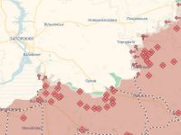 Лінія фронту. Фото deepstatemap