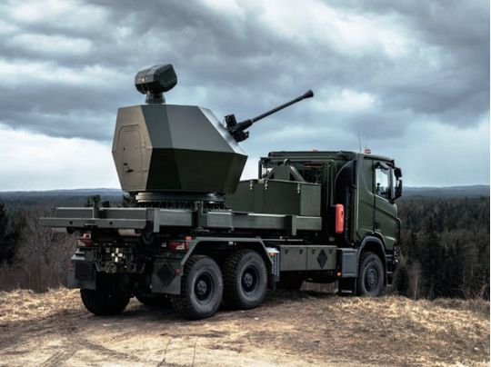 Самохідна установка Tridon Mk2 виробництва Швеції