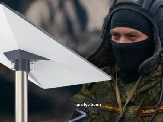 Старлінк у російських військових. Фото з інтаграм sprotyv.team