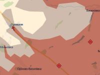 Російські війська просунулися на Донеччині&nbsp;— Фото: DeepState
