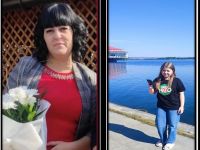 Милана Соколенко и ее мама Марина