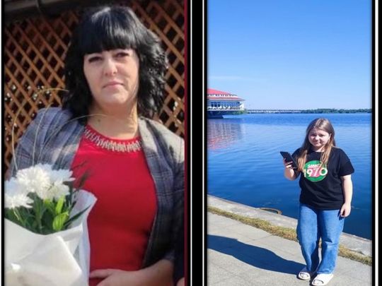 Милана Соколенко та її мама Марина