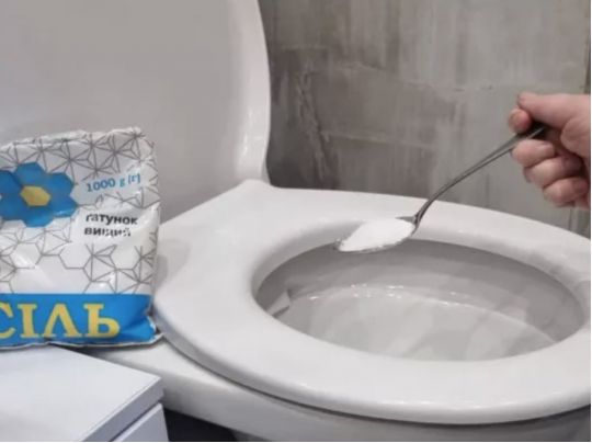 Сіль в унітаз засипати неможна, фото з відкритих джерел