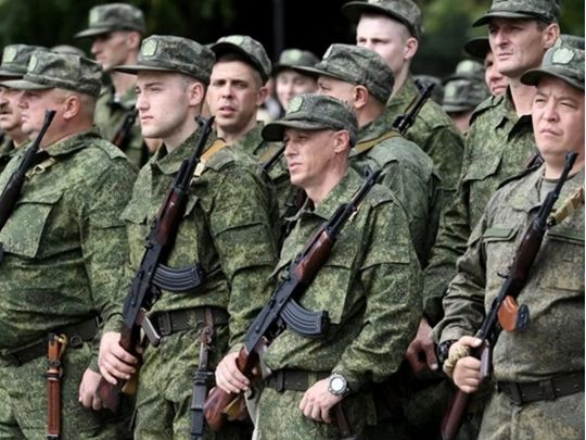 Российские солдаты