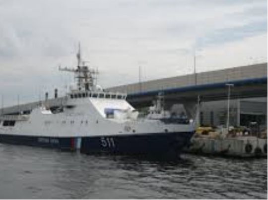 Уражено два російські прикордонні сторожові кораблі проєкту 22460 Охотник, фото з відкритих джерел