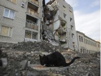 Розбомблений Росією будинок
