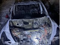 Авто нищили у нічний час, фото поліції