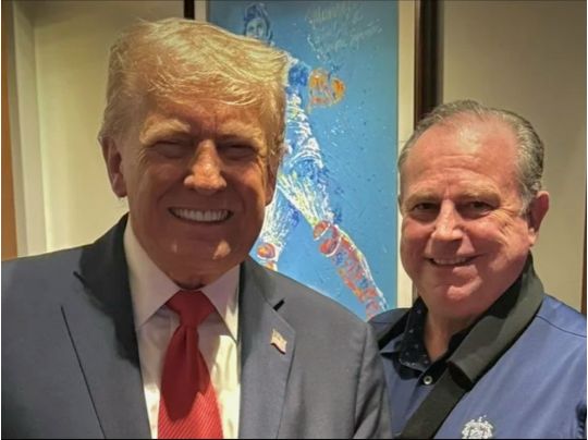 Дональд Трамп та Крістофер Радді