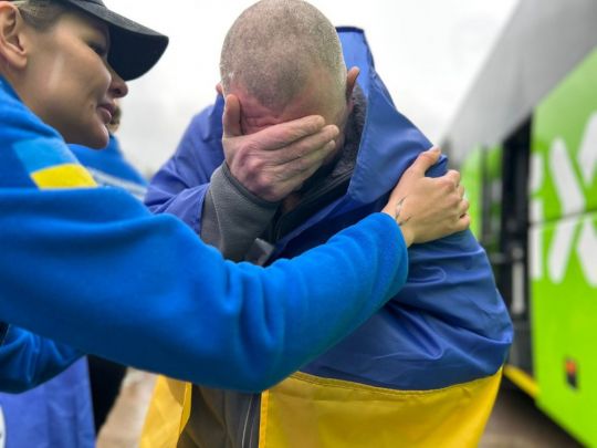 205 украинцев вернулись из российского плена