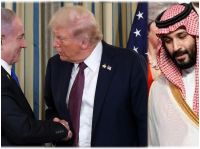Трамп, Нетаньяху та бен Салман. Колаж ФАКТІВ