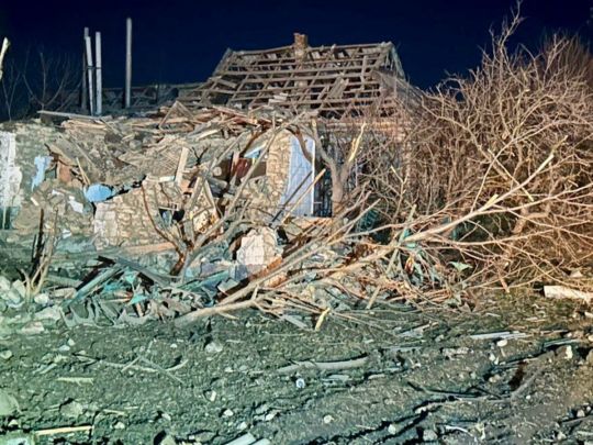 Массированная атака дронами 2 марта - Фото: Запорожская ОВА