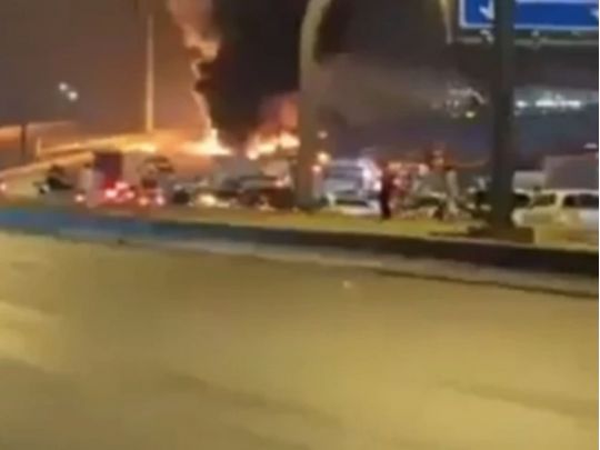 На момент прилета посольство было пустым, фото скриншот видео