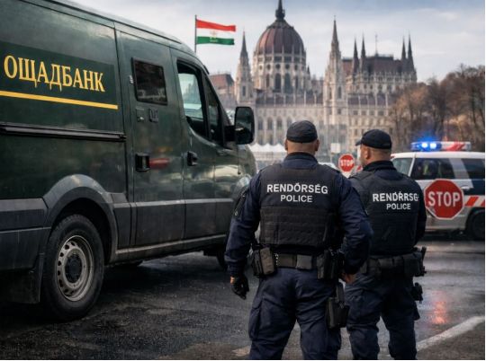 В Венгрии заявили, что задержание инкассаторов и имущества Ощадбанка было по подозрению отмывания средств, фото интернет