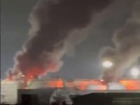 Росію знову обстріляли ракетами та дронами в ніч на 8 березня&nbsp;— Фото: скріншот