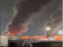 Росію знову обстріляли ракетами та дронами в ніч на 8 березня&nbsp;— Фото: скріншот