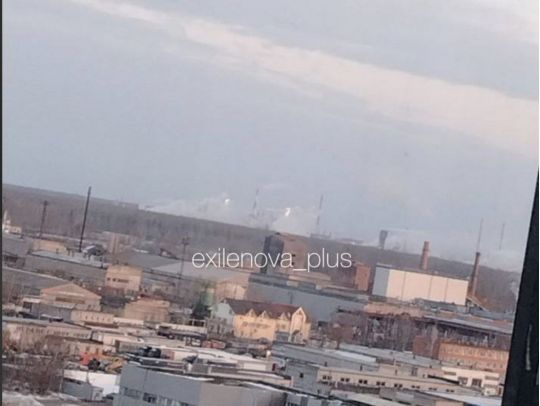Завод виробляє азотну кислоту, необхідну для створення гексогену та тротилу, фото соцмережі