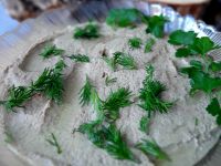 Паштет з курячої печінки з моченим яблуком